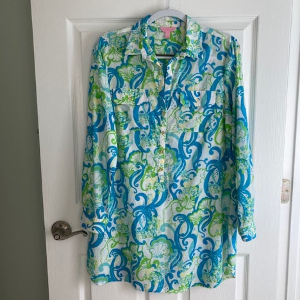 Lilly Pulitzer Women's Captiva Beach Coverup - Size Medium